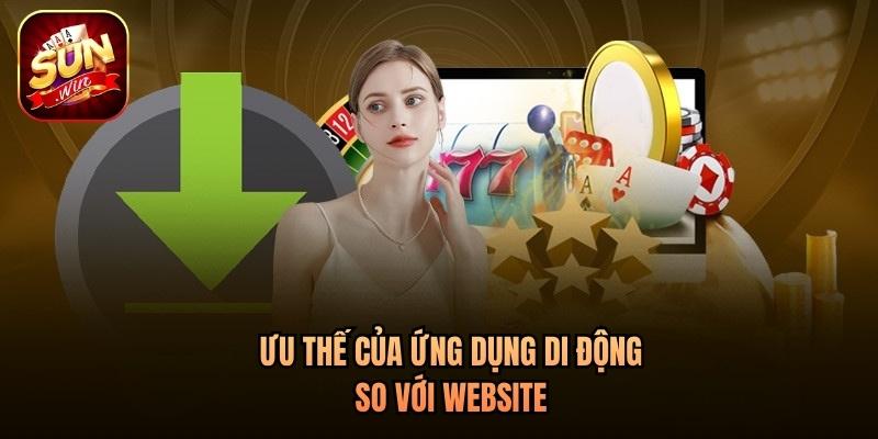 Ưu thế của ứng dụng di động so với website Ưu thế của ứng dụng di động so với website